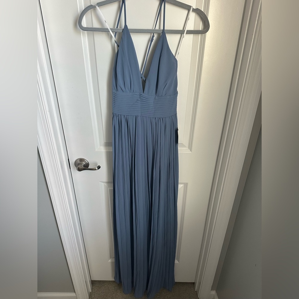 Lulu's Blue Prom Dress